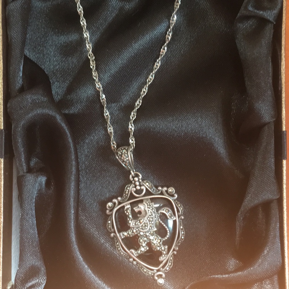 Lion Crest Necklace